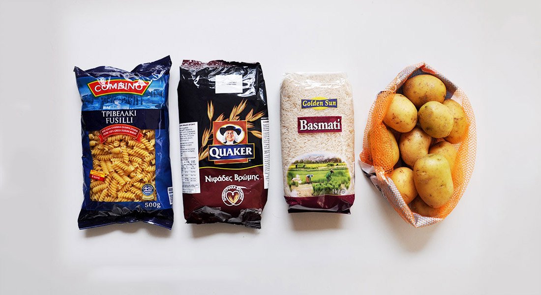 Healthy Eating on a Budget - Default staple food: pasta, potatoes, oats, rice Healthy Eating on a Budget: Default staple food: pasta, potatoes, oats, rice